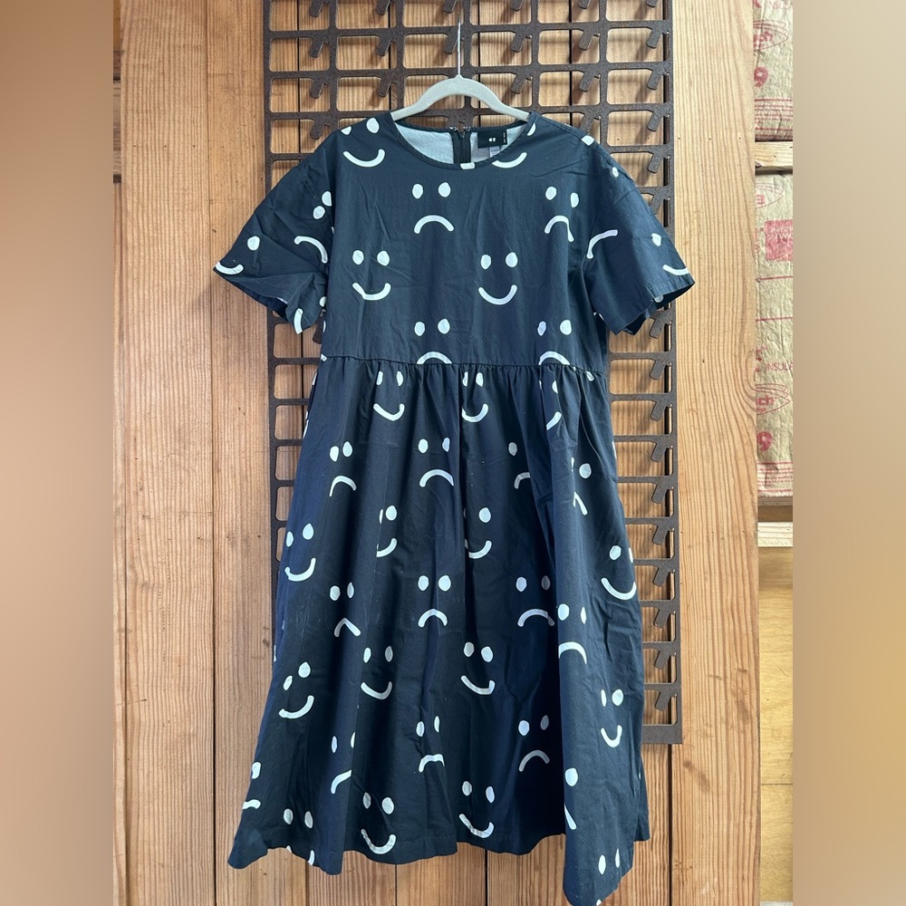 Lazy Oaf Happy Sad Midi Dress